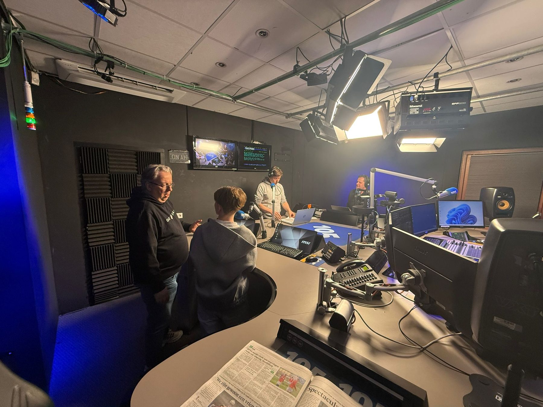 Interview at Radio Haarlem 105